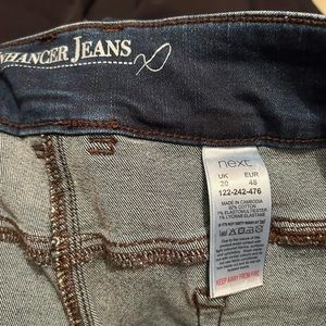 Black GarmentWomen’s Next blue enhancer jeans size 20